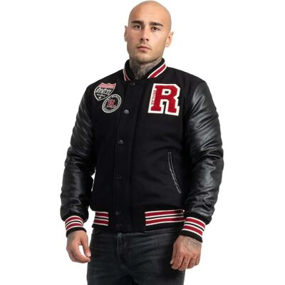 Benlee William 2XL Black Men's College Jacket - Jacket Benlee William 2XL Black Men's College Jacket - Jacket
