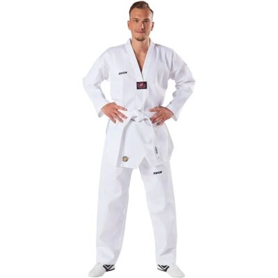 Kimono Victory TKD Revers Blanc - Kimono de Taekwondo - Publicité Kimono Victory TKD Revers Blanc - Kimono de Taekwondo - Publicité
