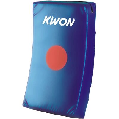 Bouclier de Frappe Courbé KWON - Bleu, Léger, Marque Rouge - Publicité Bouclier de Frappe Courbé KWON - Bleu, Léger, Marque Rouge - Publicité