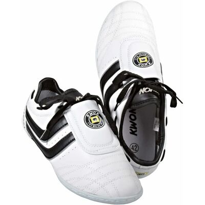 KWON Modèle 40 Blanc Chaussures de Taekwondo - Chaussures de Sport - Publicité KWON Modèle 40 Blanc Chaussures de Taekwondo - Chaussures de Sport - Publicité