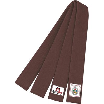 Ceinture de Judo Marron 280cm DANRHO - Ceinture de Judo - Publicité Ceinture de Judo Marron 280cm DANRHO - Ceinture de Judo - Publicité
