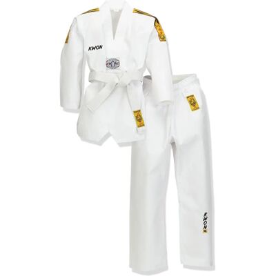 Dobok de Taekwondo KWON Tiger 130 Cm Léger - Débutants - Publicité Dobok de Taekwondo KWON Tiger 130 Cm Léger - Débutants - Publicité