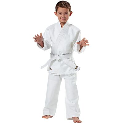Kimono Kwon 140cm Blanc Enfant - Renforcé pour Débutants - Publicité Kimono Kwon 140cm Blanc Enfant - Renforcé pour Débutants - Publicité