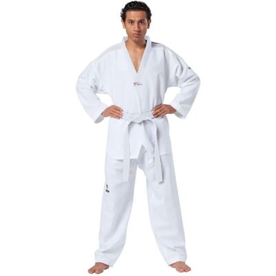 Kimono KWON Fightlite - Blanc - Taekwondo - Publicité Kimono KWON Fightlite - Blanc - Taekwondo - Publicité