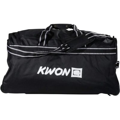 KWON Sporttasche mit Rädern - Groß, Schwarz KWON Sporttasche mit Rädern - Groß, Schwarz