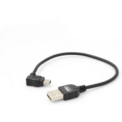 System-S 52566429 Cavo USB - USB 2.0 - 0,3 m - Nero System-S 52566429 Cavo USB - USB 2.0 - 0,3 m - Nero