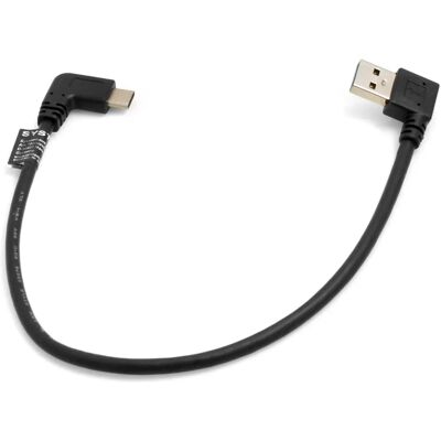 System S - USB-C to USB-A 3.0 - 90° - 30 cm - Cable System S - USB-C to USB-A 3.0 - 90° - 30 cm - Cable