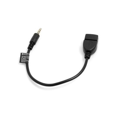Câble audio SYSTEM-S 56973323 - 0,2m - 3,5mm - USB Type-A - Noir Câble audio SYSTEM-S 56973323 - 0,2m - 3,5mm - USB Type-A - Noir