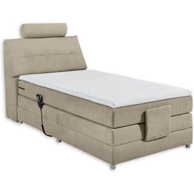 ED EXCITING DESIGN Palermo Microvelours Motorové boxspring - Kompletní postel ED EXCITING DESIGN Palermo Microvelours Motorové boxspring - Kompletní postel