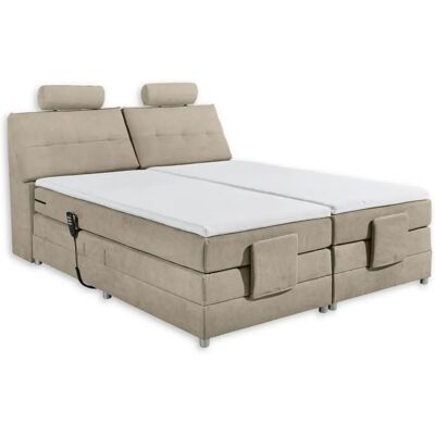 ED EXCITING DESIGN Palermo Boxspring postel s mikrovláknem, motor ED EXCITING DESIGN Palermo Boxspring postel s mikrovláknem, motor
