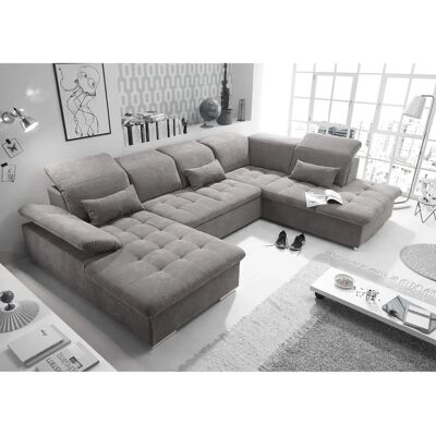 ED Exciting Design Luxuriös Ecksofa mit Stauraum & Verstellbaren Kopfstützen - Wohnlandschaft ED Exciting Design Luxuriös Ecksofa mit Stauraum & Verstellbaren Kopfstützen - Wohnlandschaft