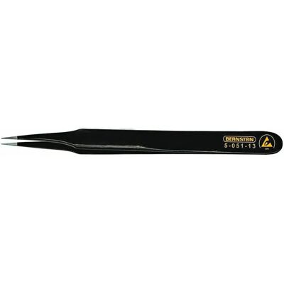 Pinzette ESD Bernstein 5-051-13 Dritta 120mm Pinzette ESD Bernstein 5-051-13 Dritta 120mm
