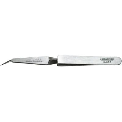 Bernstein 5-058 SMD Tweezers - Precision, Curved, 120mm Bernstein 5-058 SMD Tweezers - Precision, Curved, 120mm