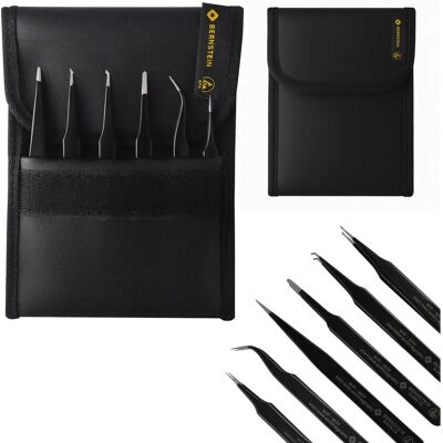 Bernstein Model 5-060 ESD Tweezers - SMD Precision Set Bernstein Model 5-060 ESD Tweezers - SMD Precision Set