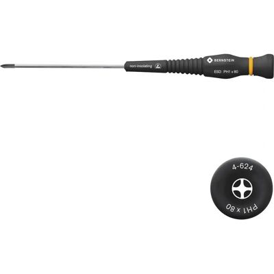 Bernstein Model 4-624 ESD Phillips Screwdriver - Electronics Bernstein Model 4-624 ESD Phillips Screwdriver - Electronics