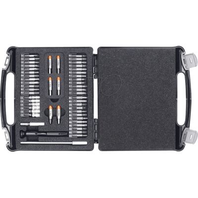 Bernstein Tools für Elektronik - 51-tlg. Bit-Set mit Drehmomentadapter Bernstein Tools für Elektronik - 51-tlg. Bit-Set mit Drehmomentadapter