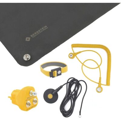 Set de manejo ESD Bernstein Modelo 9 354 A - Alfombrilla, Pulsera, Cables Set de manejo ESD Bernstein Modelo 9 354 A - Alfombrilla, Pulsera, Cables