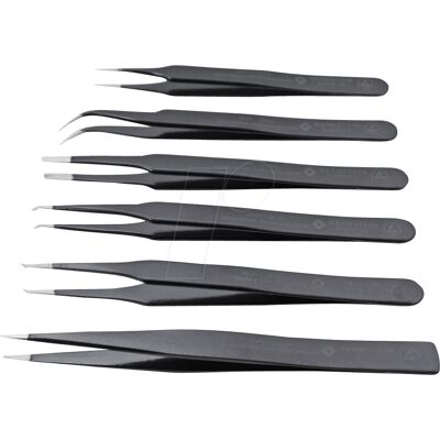 Bernstein 5-060-ES Antistatic Tweezers Set - SMD Precision Tools Bernstein 5-060-ES Antistatic Tweezers Set - SMD Precision Tools