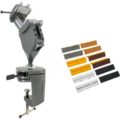 Bernstein Tools for Electronics - RotaClamp 100mm - Schraubstock Bernstein Tools for Electronics - RotaClamp 100mm - Schraubstock