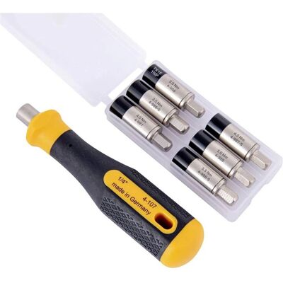 Bernstein GMBH - Juego de adaptadores de par 6 piezas 3.0-5.5 Nm Bernstein GMBH - Juego de adaptadores de par 6 piezas 3.0-5.5 Nm