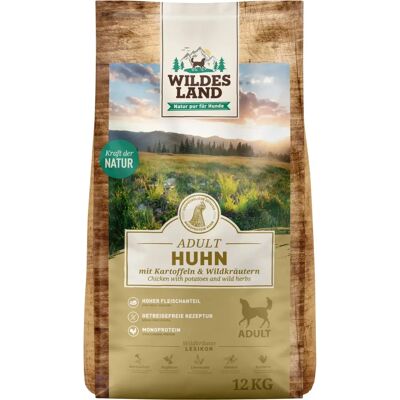 Becker Wildes Land Kyckling 12kg Hundmat - Kornfri, Högt köttinnehåll Becker Wildes Land Kyckling 12kg Hundmat - Kornfri, Högt köttinnehåll