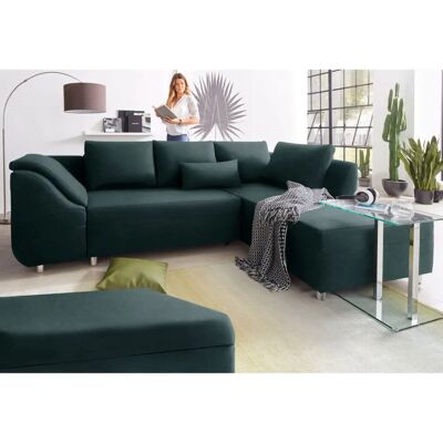Collection AB Sally L-Form Grünes Sofa - Couch Collection AB Sally L-Form Grünes Sofa - Couch