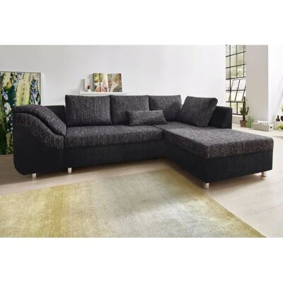 Sofa Collection AB Sally L-Form - Multifunktional, Schwarz-Weiß Sofa Collection AB Sally L-Form - Multifunktional, Schwarz-Weiß