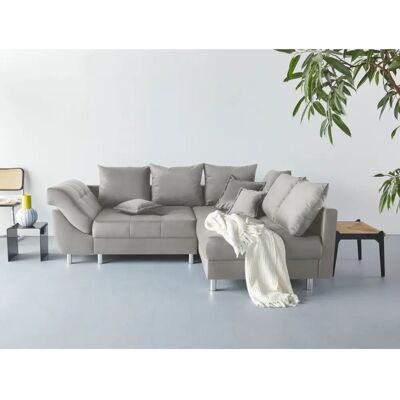 COLLECTION AB Innsbruck L-Form Sofa - Mikrofaser, Reversibler Recamiere, Modernes Design COLLECTION AB Innsbruck L-Form Sofa - Mikrofaser, Reversibler Recamiere, Modernes Design