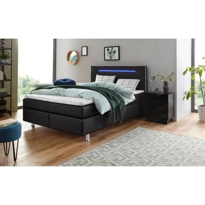 Collection AB Luxuriös Boxspringbett mit LED-Beleuchtung - Schlafzimmermöbel Collection AB Luxuriös Boxspringbett mit LED-Beleuchtung - Schlafzimmermöbel