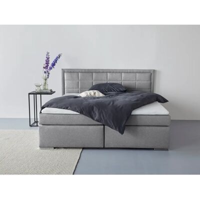 COLLECTION AB Athena - Graues Boxbett mit Stauraum COLLECTION AB Athena - Graues Boxbett mit Stauraum