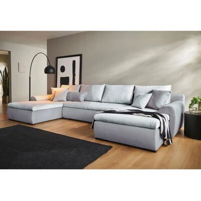 HOME AFFAIRE Win U-Form Sofas - U-Form Design, Passende Zierkissen, Polyesterstoff HOME AFFAIRE Win U-Form Sofas - U-Form Design, Passende Zierkissen, Polyesterstoff