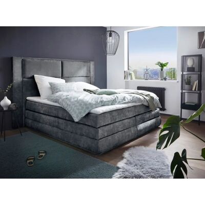 COLLECTION AB Copenhagen Microfaser-Boxspringbett - Komplett mit Stauraum COLLECTION AB Copenhagen Microfaser-Boxspringbett - Komplett mit Stauraum