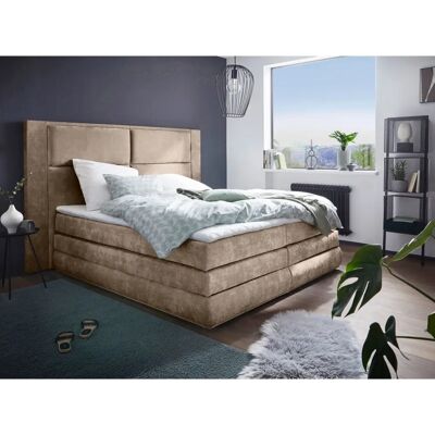 COLLECTION AB Copenhagen Microfaser Boxspringbett - 7-Zonen H4 - Made in Europe COLLECTION AB Copenhagen Microfaser Boxspringbett - 7-Zonen H4 - Made in Europe