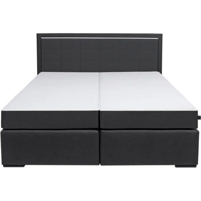 COLLECTION AB Athena - Boxspringbett - Grau - 180x200cm - Komplettbett COLLECTION AB Athena - Boxspringbett - Grau - 180x200cm - Komplettbett