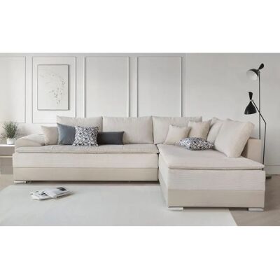 INOSIGN Night & Day L-Form Sofa - Umwandelbar in Bett & Modernes Design INOSIGN Night & Day L-Form Sofa - Umwandelbar in Bett & Modernes Design