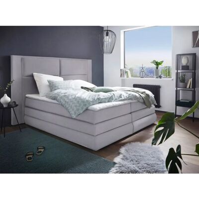 COLLECTION AB Copenhagen Hellgrau Komplettbett - Boxspringbett COLLECTION AB Copenhagen Hellgrau Komplettbett - Boxspringbett