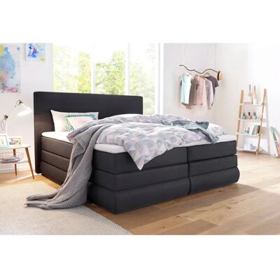 Collection AB Ninoni Boxspringbett - Modern, Grau, 195x210cm Collection AB Ninoni Boxspringbett - Modern, Grau, 195x210cm