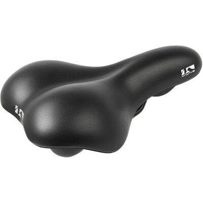 M-Wave - Vacu City XL - Schwarz - L250xB210 - Fahrradsattel M-Wave - Vacu City XL - Schwarz - L250xB210 - Fahrradsattel
