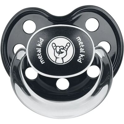 Metal Kids Metal Kid Unisex Schnuller - Schnuller für 0-12 Monate Metal Kids Metal Kid Unisex Schnuller - Schnuller für 0-12 Monate