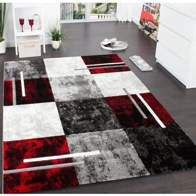 PACO HOME Diamond 663 - Kurzflor, Roter Teppich - Teppich PACO HOME Diamond 663 - Kurzflor, Roter Teppich - Teppich
