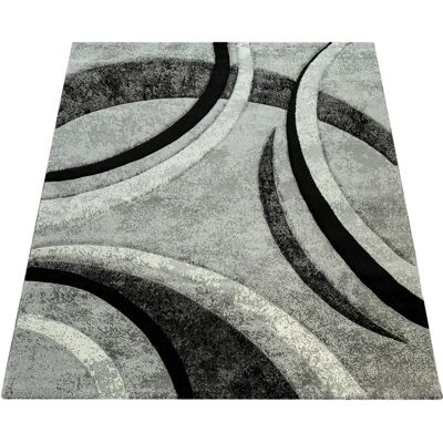 PACO HOME Brillance 758 Teppich - Kurzflor, Grau, 160x230cm PACO HOME Brillance 758 Teppich - Kurzflor, Grau, 160x230cm