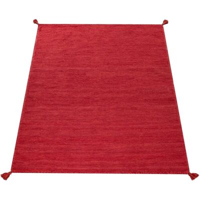 Paco Home - Kelim Design - Rojo - 100% Algodón - Alfombra Paco Home - Kelim Design - Rojo - 100% Algodón - Alfombra