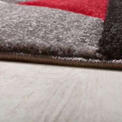 Tapis PACO HOME Diamond 664 - Rouge, 80x300 cm, Motif géométrique moderne - Publicité Tapis PACO HOME Diamond 664 - Rouge, 80x300 cm, Motif géométrique moderne - Publicité