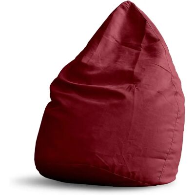 Lumaland - Luxury XL PLUS Sitzsack - Rouge - Bean bag - Publicité Lumaland - Luxury XL PLUS Sitzsack - Rouge - Bean bag - Publicité