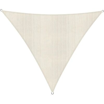 LUMALAND - Sonnensegel 3x3x3 - Creme - Sun sail LUMALAND - Sonnensegel 3x3x3 - Creme - Sun sail