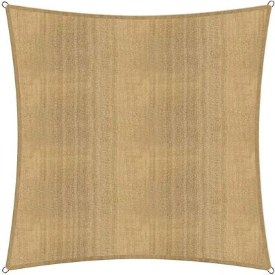 LUMALAND Leuchtendes Sonnensegel - 3x3m UV-Schutz - Sand LUMALAND Leuchtendes Sonnensegel - 3x3m UV-Schutz - Sand