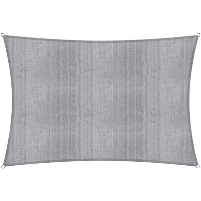 LUMALAND Voile Solaire - Protection UV, 2x3m, Gris Clair - Publicité LUMALAND Voile Solaire - Protection UV, 2x3m, Gris Clair - Publicité