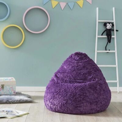 Lumaland - Luxury Fluffy Sitzsack - 120 L - Bean bag Lumaland - Luxury Fluffy Sitzsack - 120 L - Bean bag