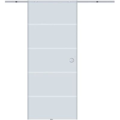 HOMCOM Transparente Schiebetür - 775/900/1025x2050mm HOMCOM Transparente Schiebetür - 775/900/1025x2050mm
