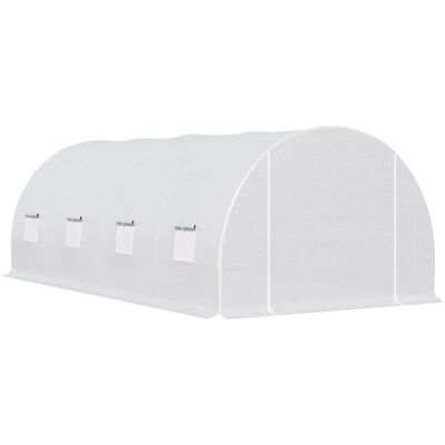 Grande Serra Outsunny 600x300x200cm Resistente UV Grande Serra Outsunny 600x300x200cm Resistente UV